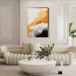 Abstract 074 Canvas Art 60 x 40 cm / Stretched on hidden frame