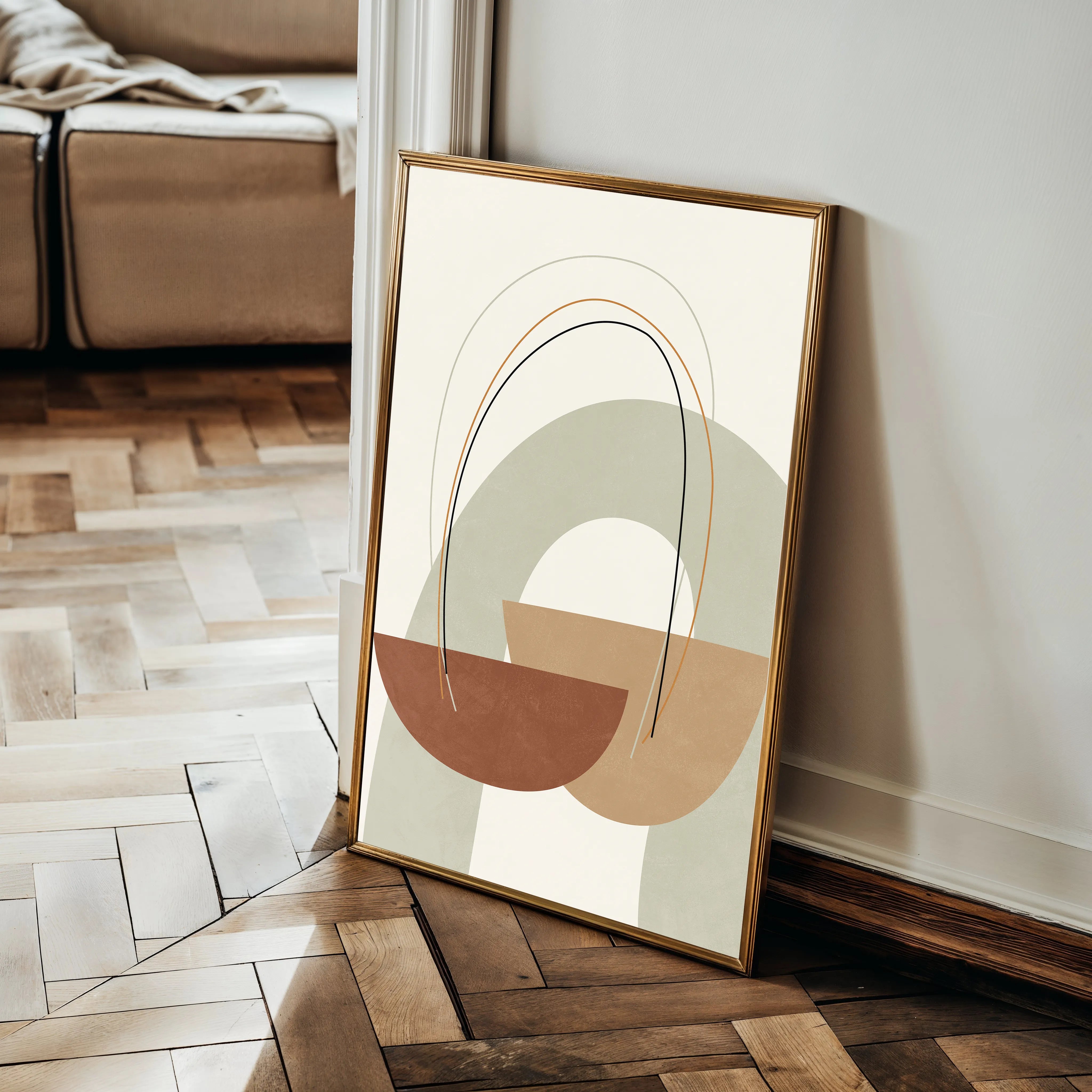 Boho Canvas Wall Art WAD074-BH 90 x 60 cm / Stretched on hidden frame