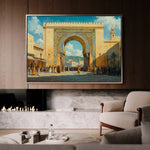 Orientalist 074 Canvas Art 90 x 60 cm / Stretched on hidden frame