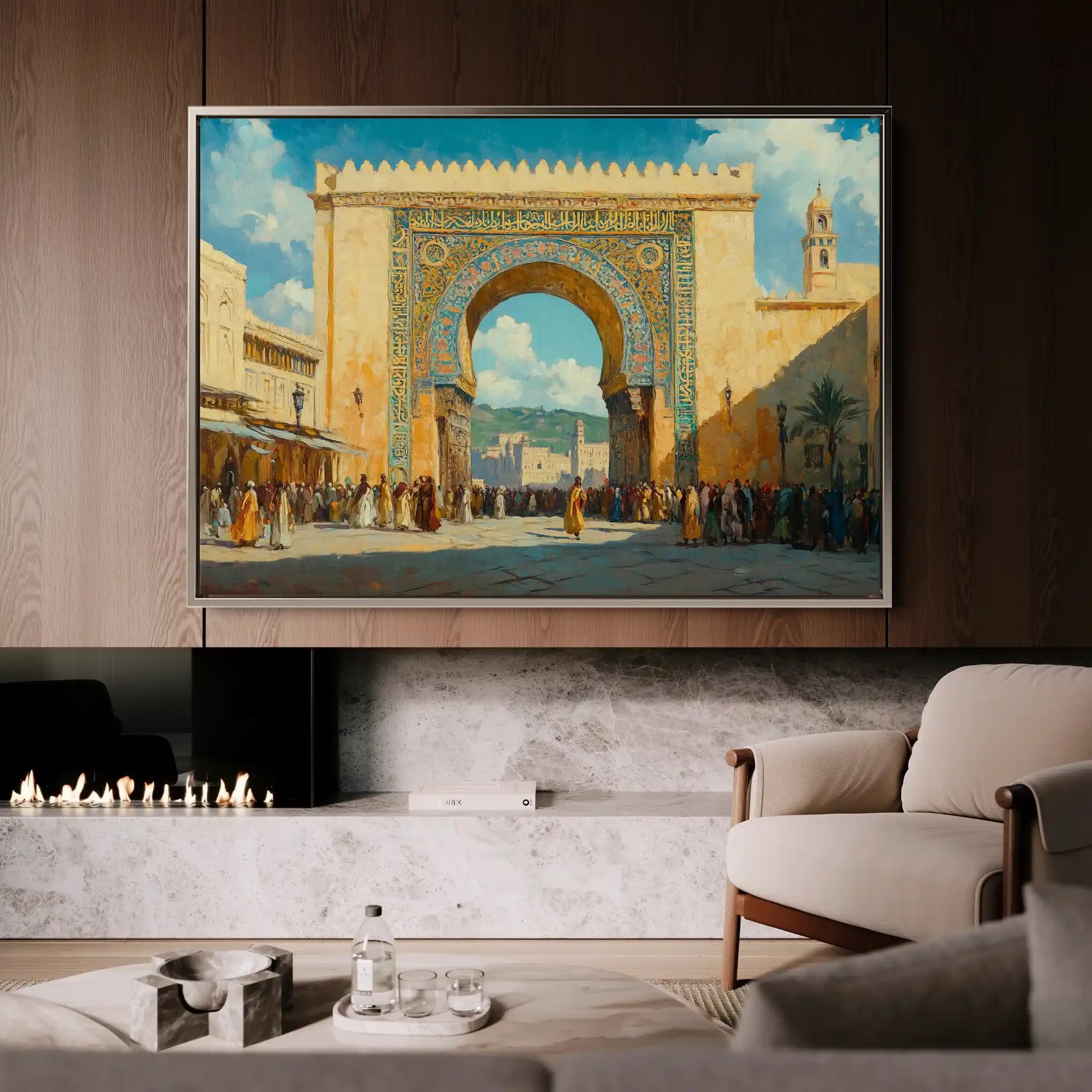 Orientalist 074 Canvas Art 90 x 60 cm / Stretched on hidden frame