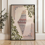 Palestine 074 Canvas Art 90 x 60 cm / Stretched on hidden frame