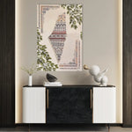 Palestine 074 Canvas Art 90 x 60 cm / Stretched on hidden frame