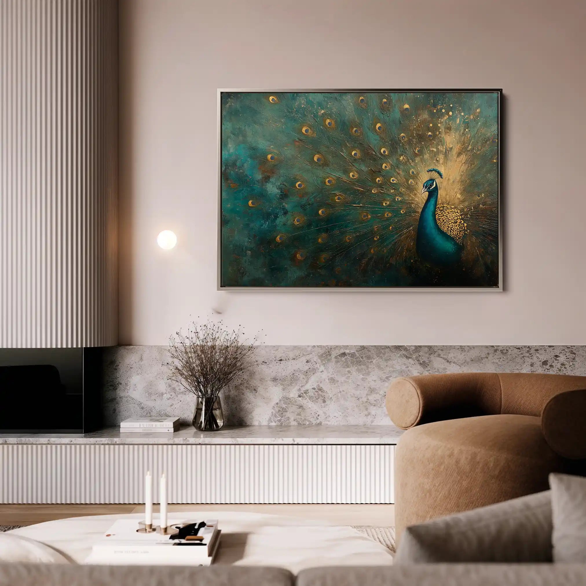 Animals 075 Canvas Art 90 x 60 cm / Stretched on hidden frame