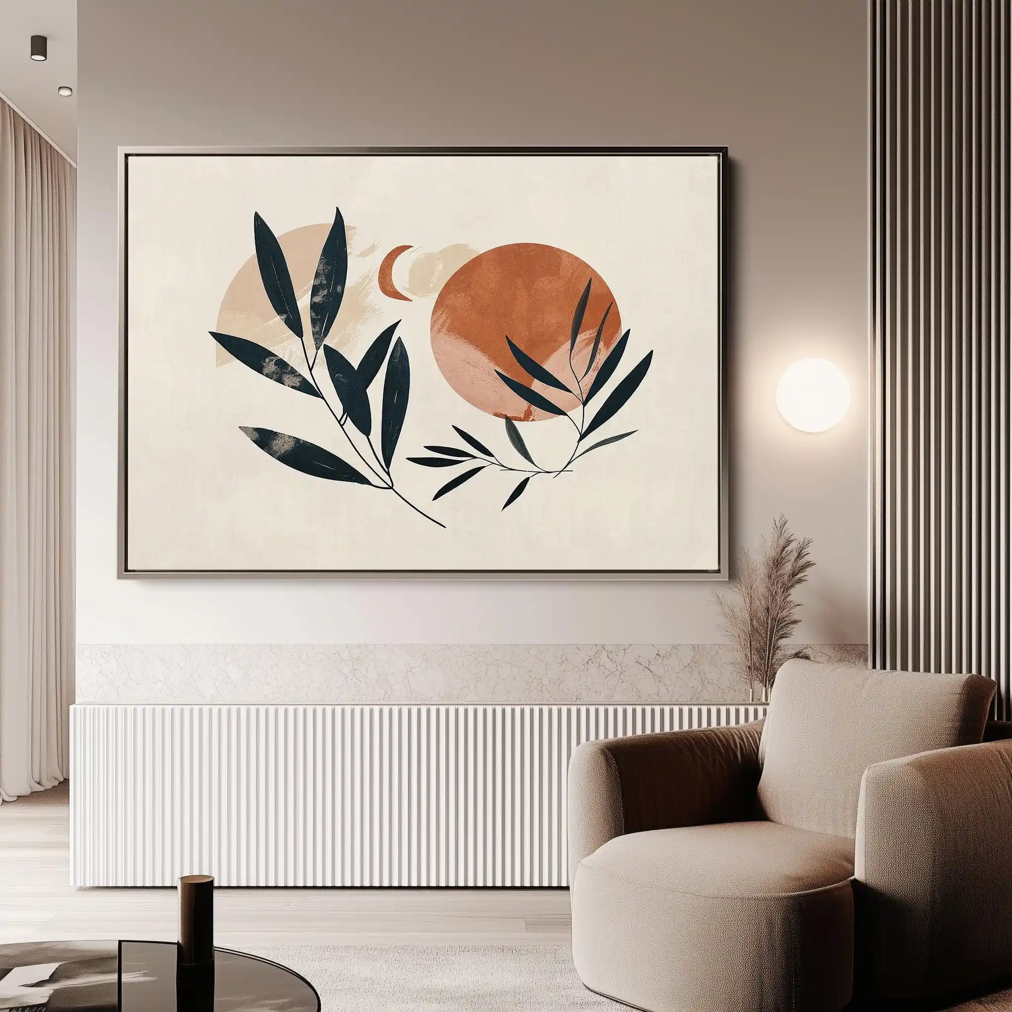 Boho 075 Canvas Art 90 x 60 cm / Stretched on hidden frame