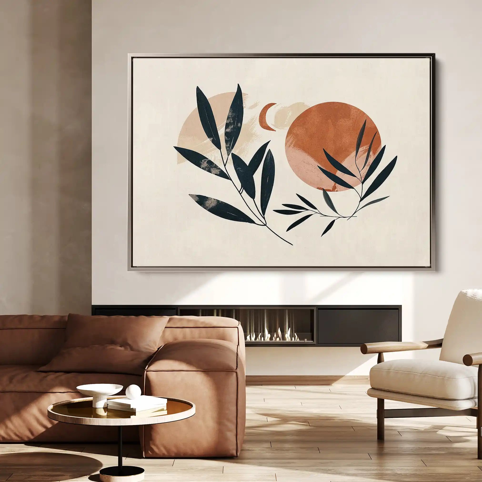 Boho 075 Canvas Art 90 x 60 cm / Stretched on hidden frame