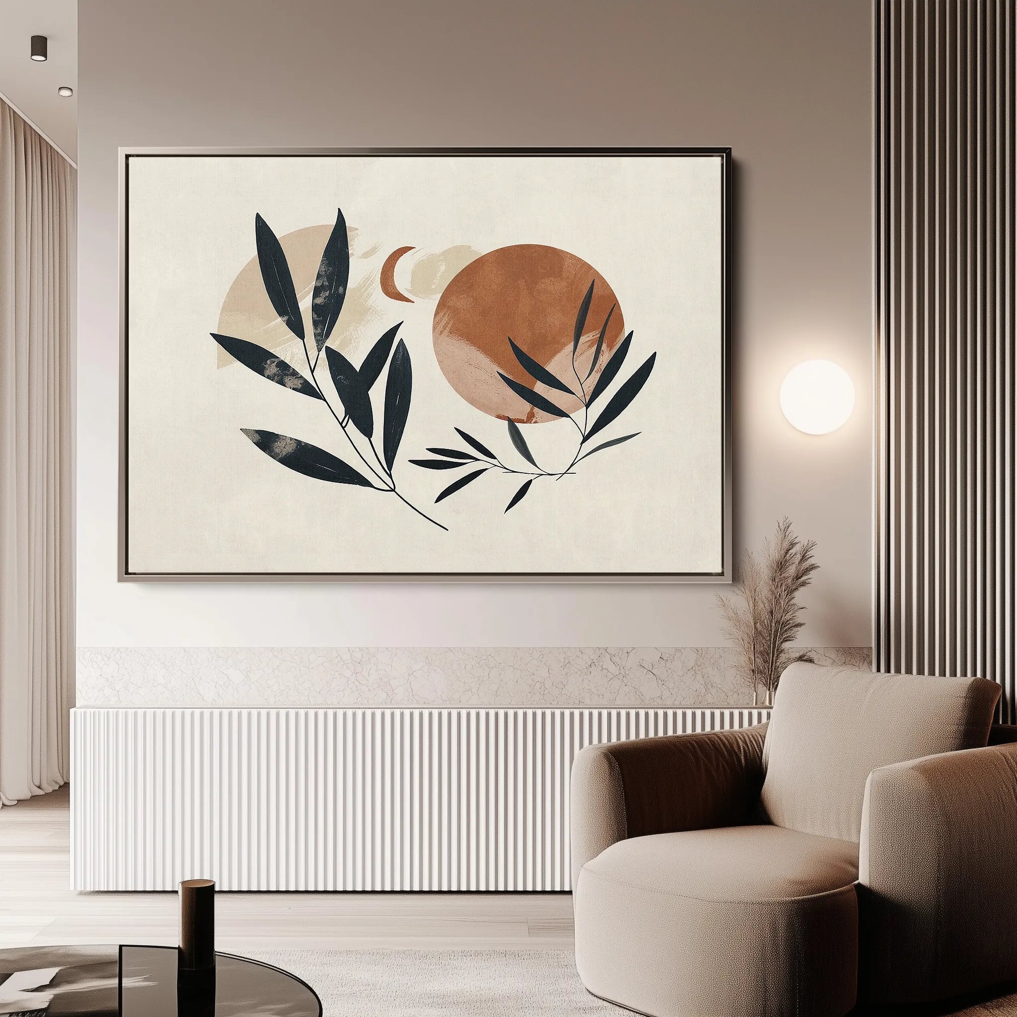 Boho Canvas Wall Art WAD075-BH 90 x 60 cm / Stretched on hidden frame