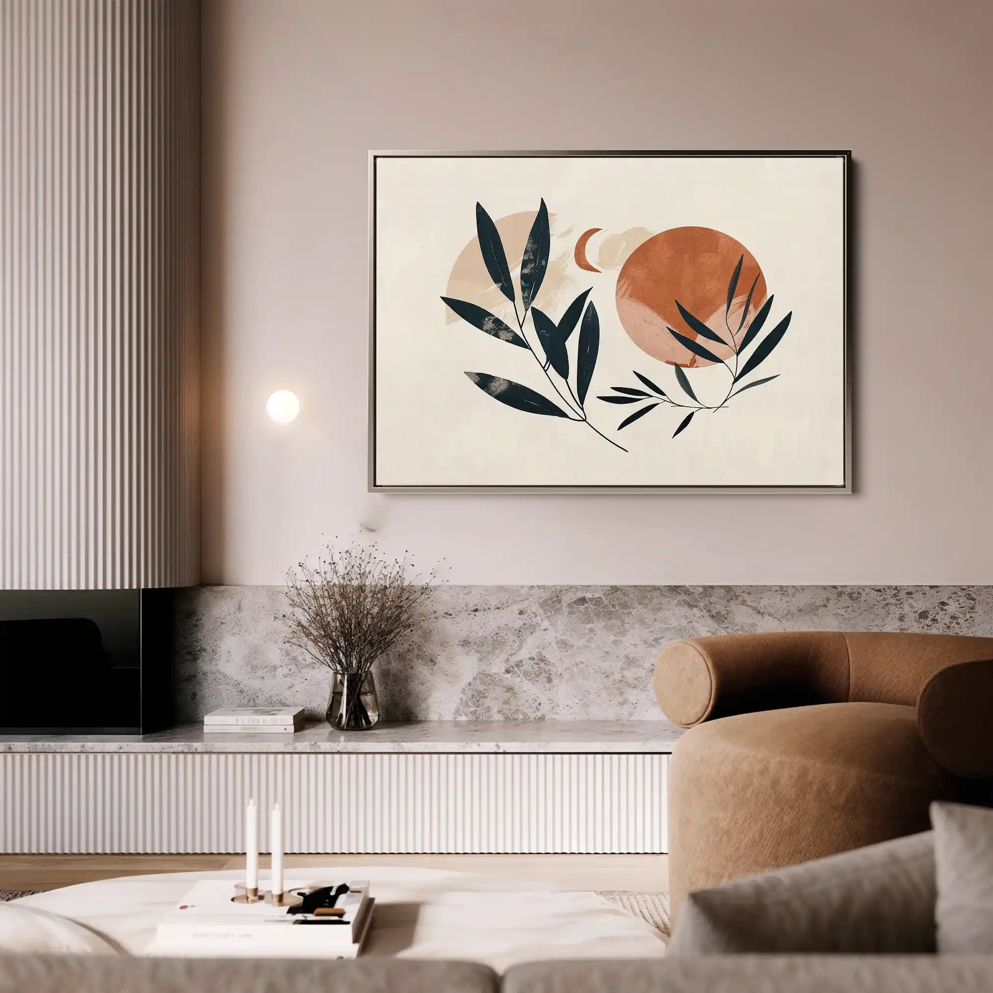 Boho 075 Canvas Art 90 x 60 cm / Stretched on hidden frame