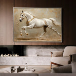 Horses 075 Canvas Art 90 x 60 cm / Stretched on hidden frame