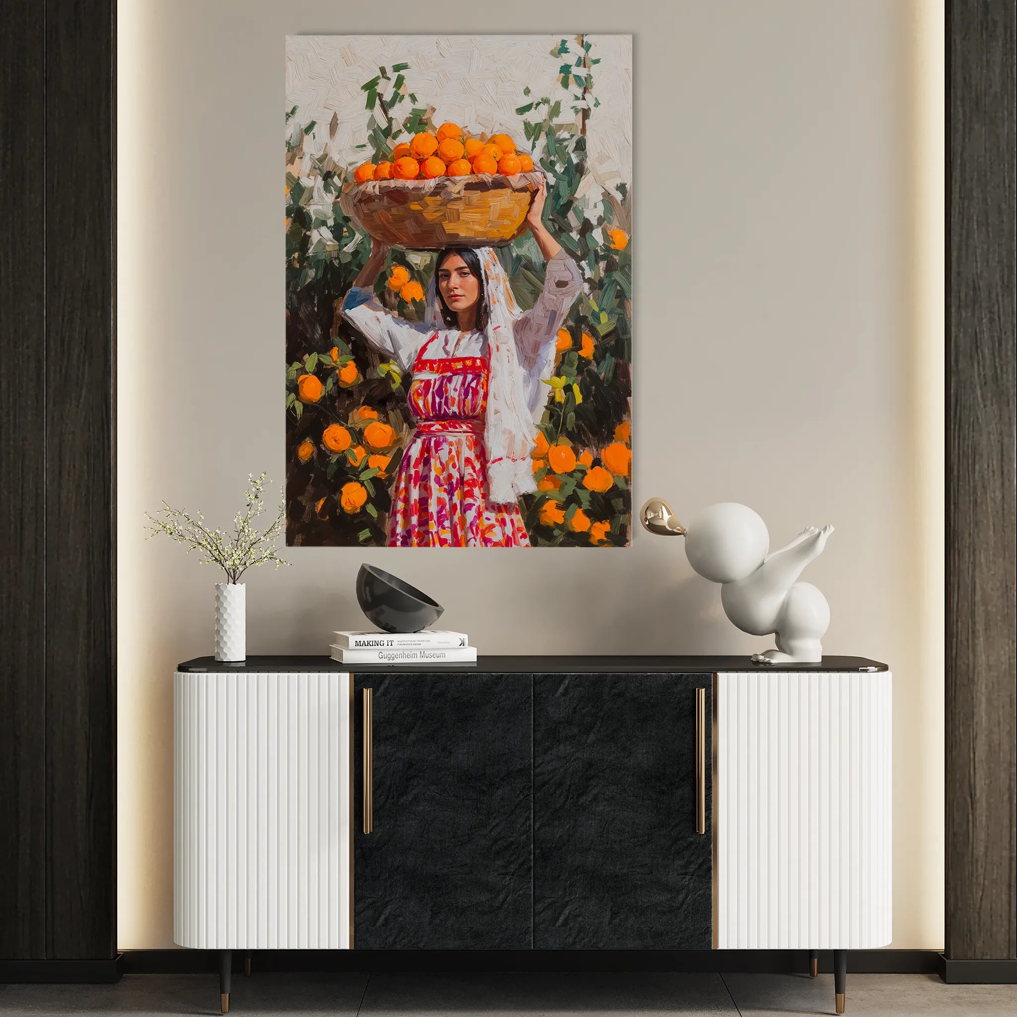 Palestine Canvas Wall Art WAD075-PL 90 x 60 cm / Stretched on hidden frame