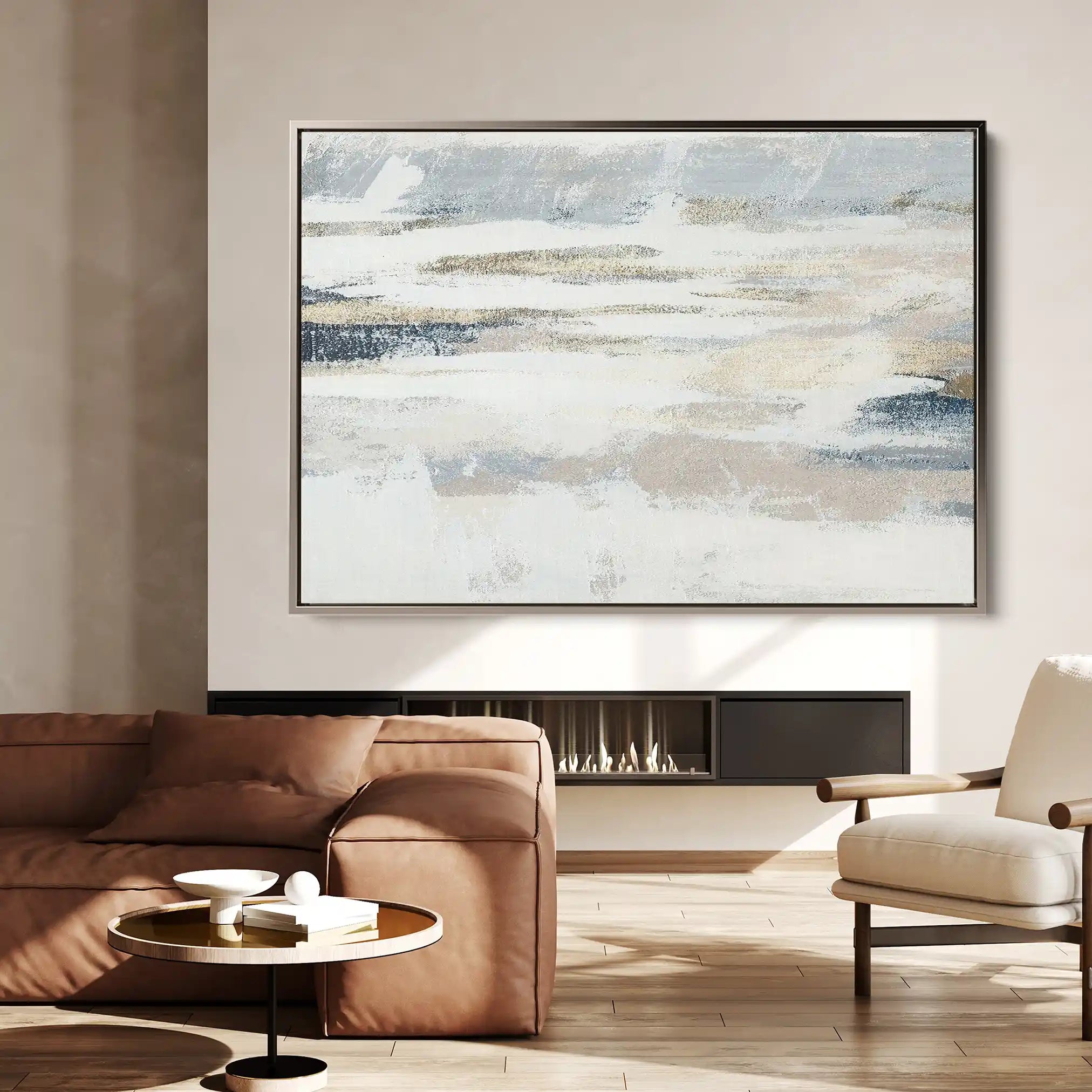 Abstract 076 Canvas Art 60 x 40 cm / Stretched on hidden frame