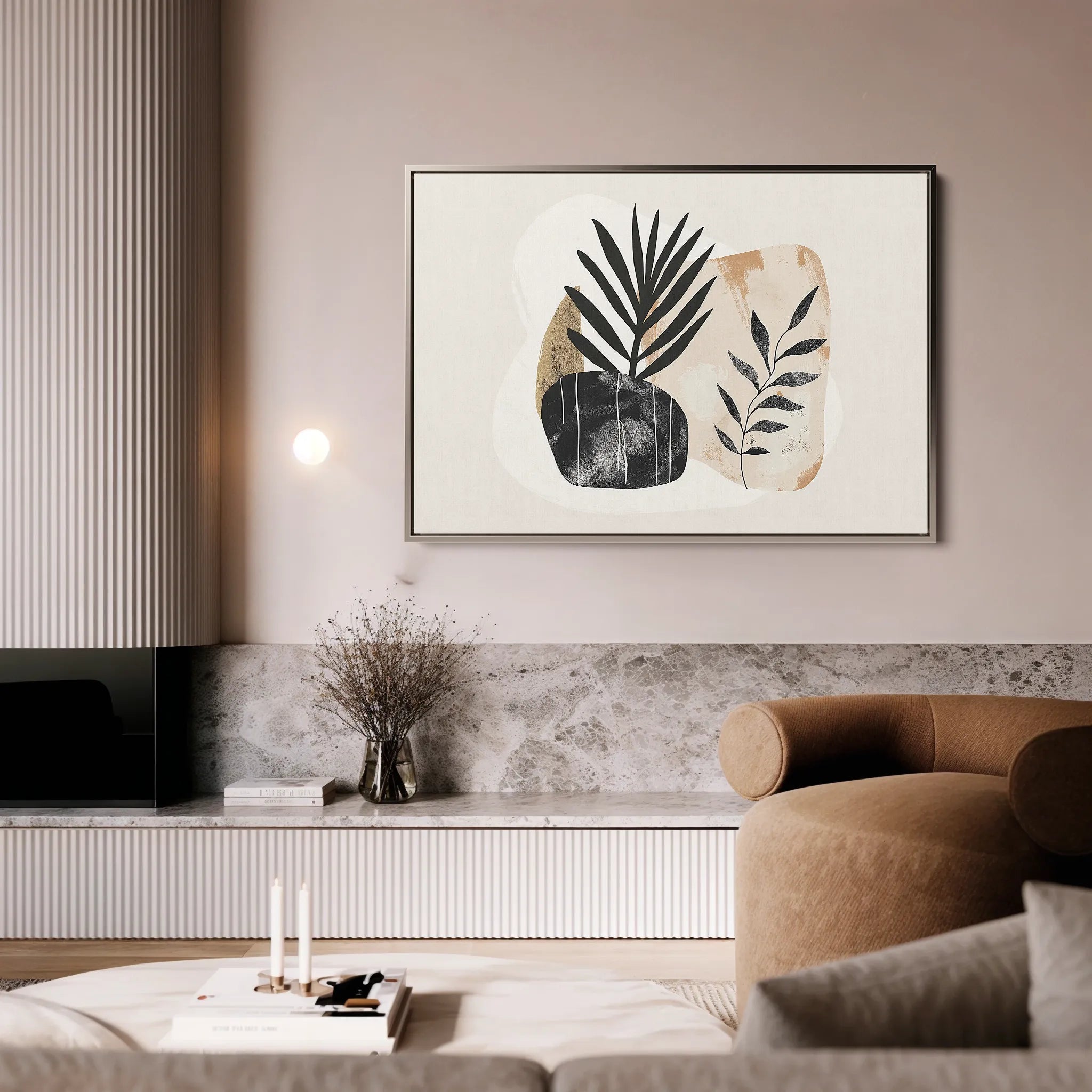 Boho Canvas Wall Art WAD076-BH 90 x 60 cm / Stretched on hidden frame