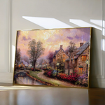 Landscape 076 Canvas Art 90 x 60 cm / Stretched on hidden frame