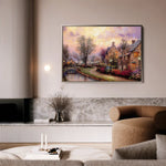 Landscape 076 Canvas Art 90 x 60 cm / Stretched on hidden frame