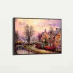 Landscape 076 Canvas Art 90 x 60 cm / Stretched on hidden frame