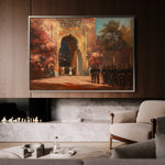 Orientalist 076 Canvas Art 90 x 60 cm / Stretched on hidden frame