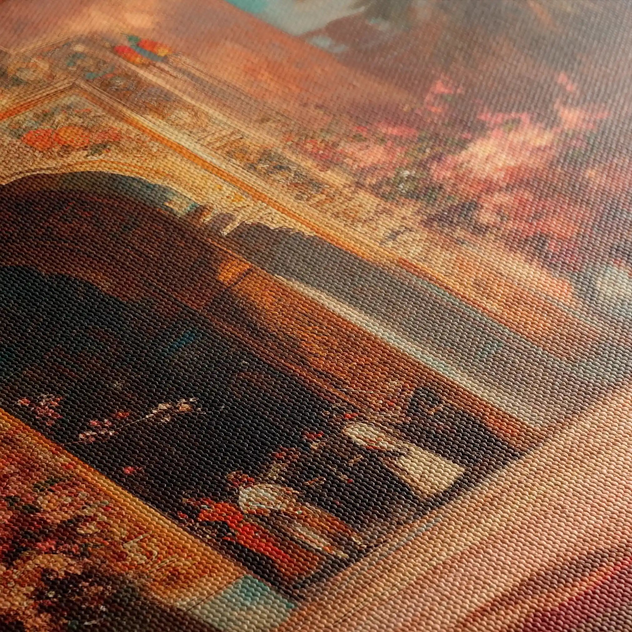 Orientalist 076 Canvas Art 90 x 60 cm / Stretched on hidden frame