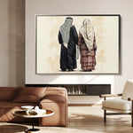 Palestine 076 Canvas Art 90 x 60 cm / Stretched on hidden frame