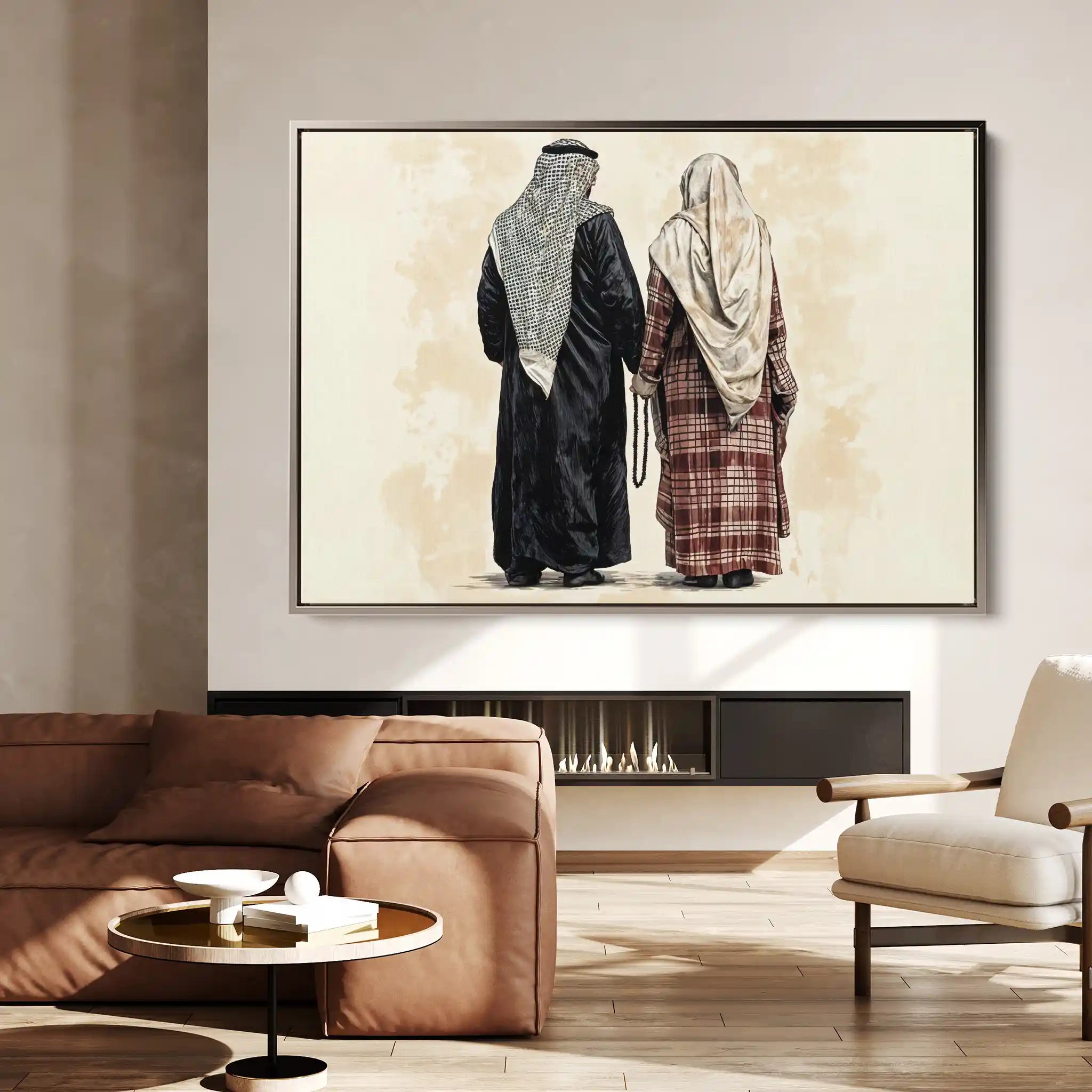 Palestine 076 Canvas Art 90 x 60 cm / Stretched on hidden frame