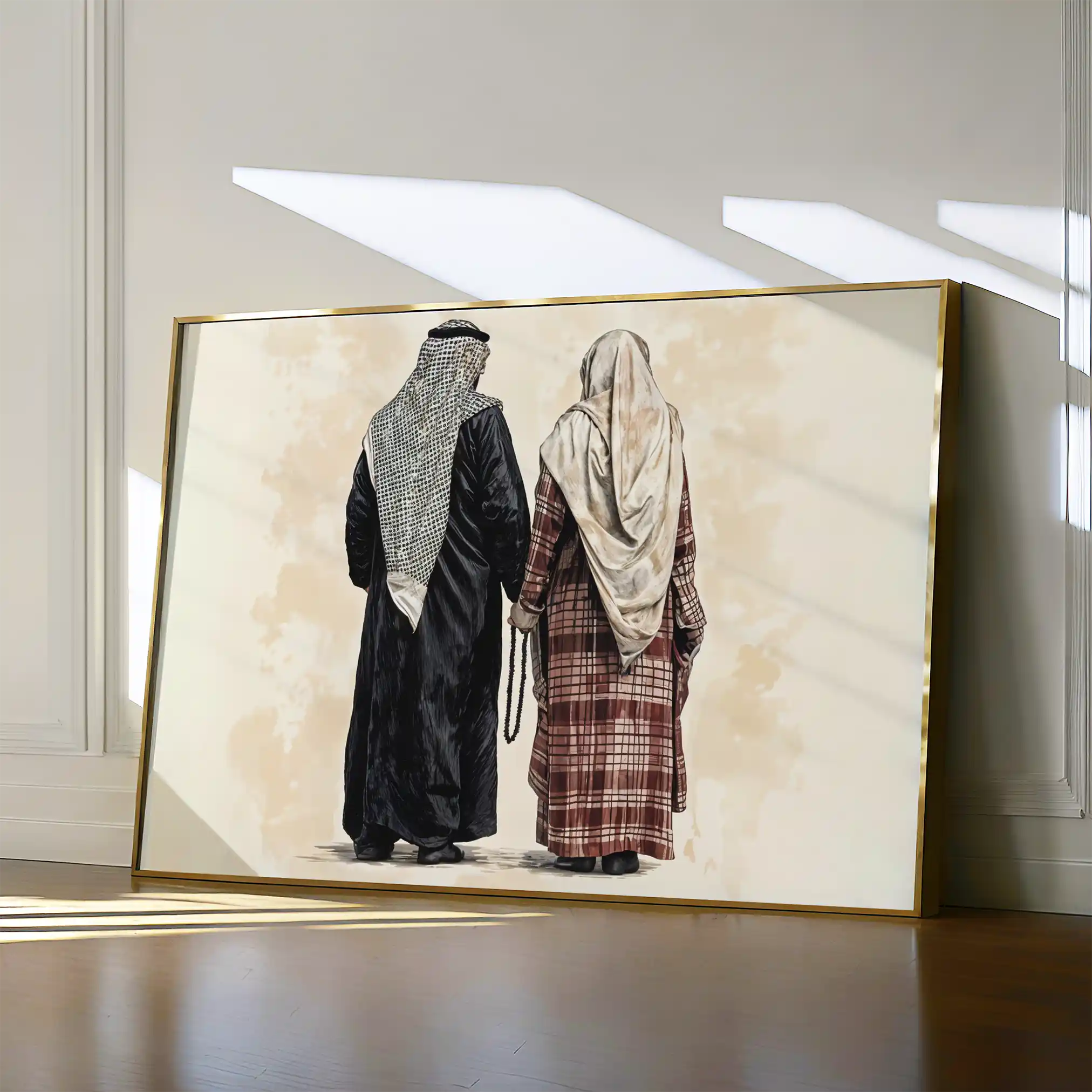 Palestine 076 Canvas Art 90 x 60 cm / Stretched on hidden frame