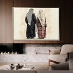 Palestine 076 Canvas Art 90 x 60 cm / Stretched on hidden frame
