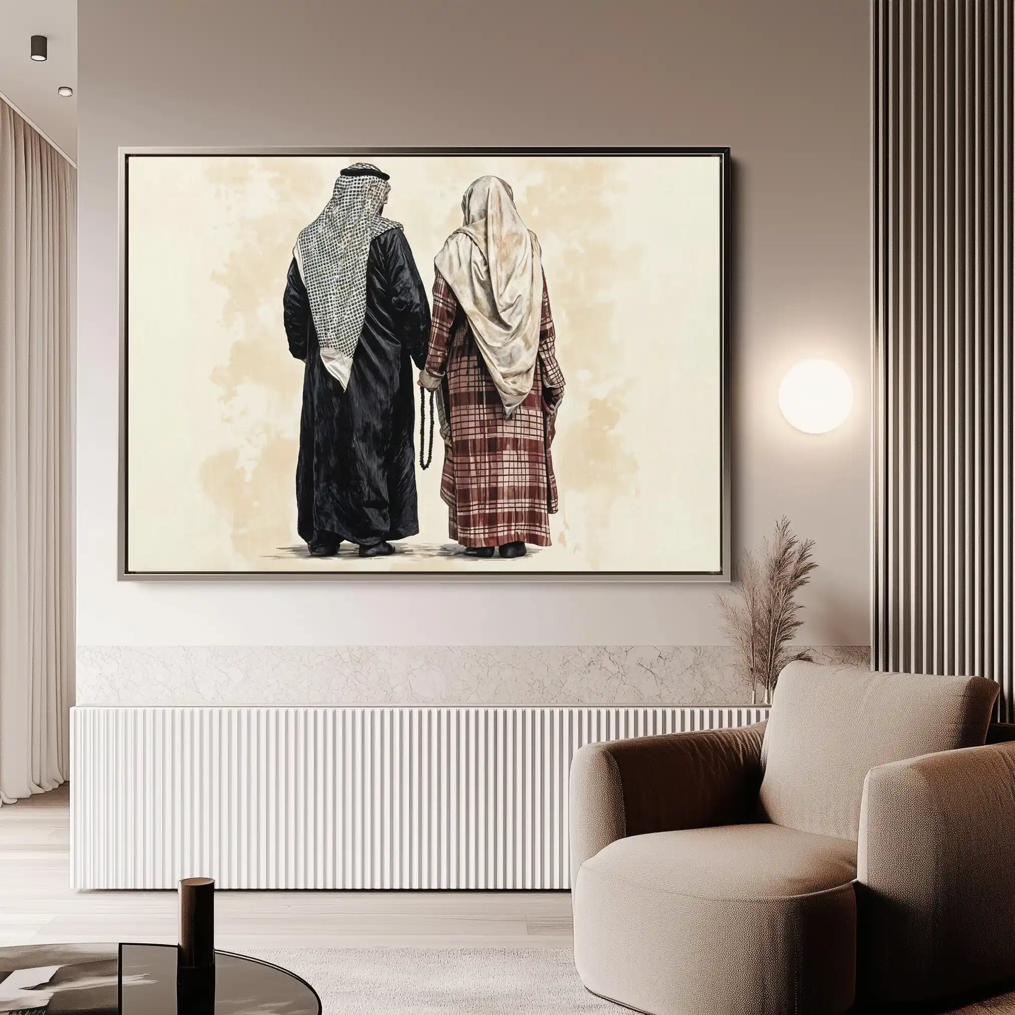 Palestine 076 Canvas Art 90 x 60 cm / Stretched on hidden frame