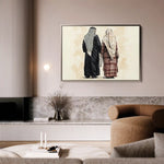 Palestine 076 Canvas Art 90 x 60 cm / Stretched on hidden frame