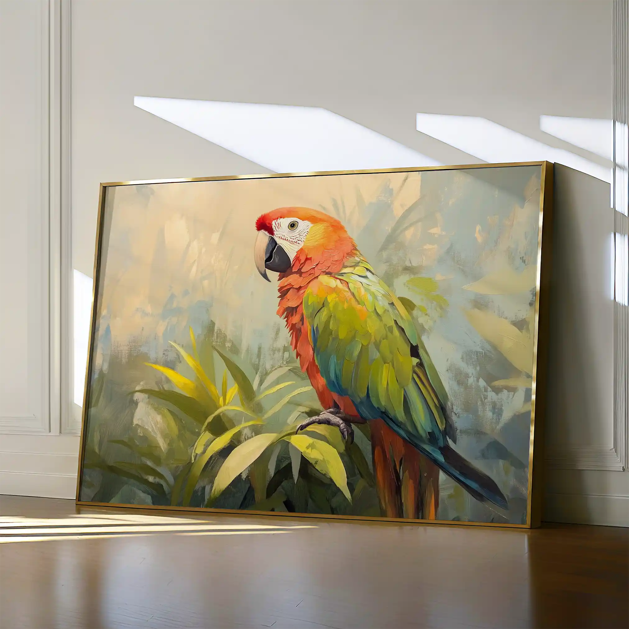 Animals 077 Canvas Art 90 x 60 cm / Stretched on hidden frame