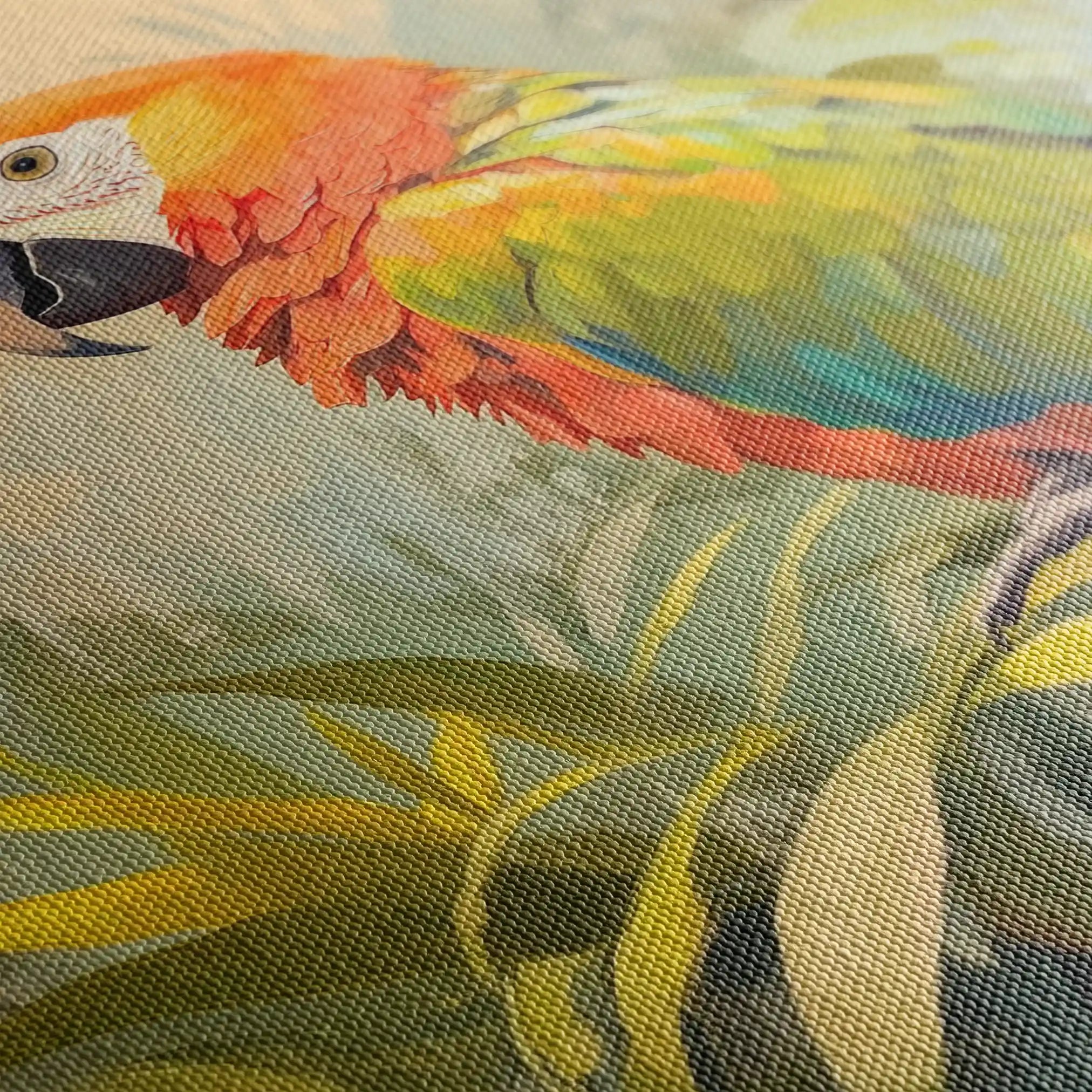 Animals 077 Canvas Art 90 x 60 cm / Stretched on hidden frame