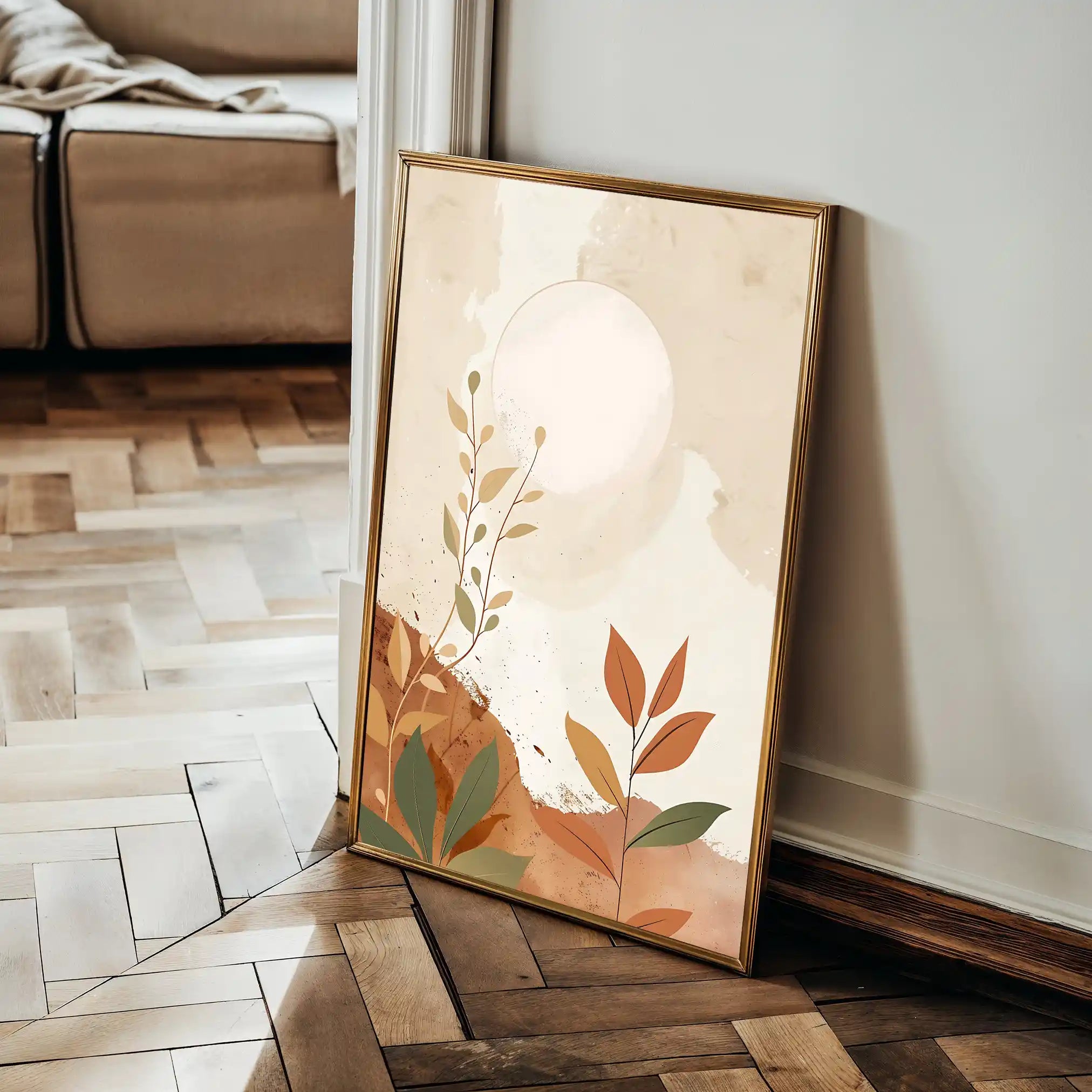 Boho 077 Canvas Art 90 x 60 cm / Stretched on hidden frame