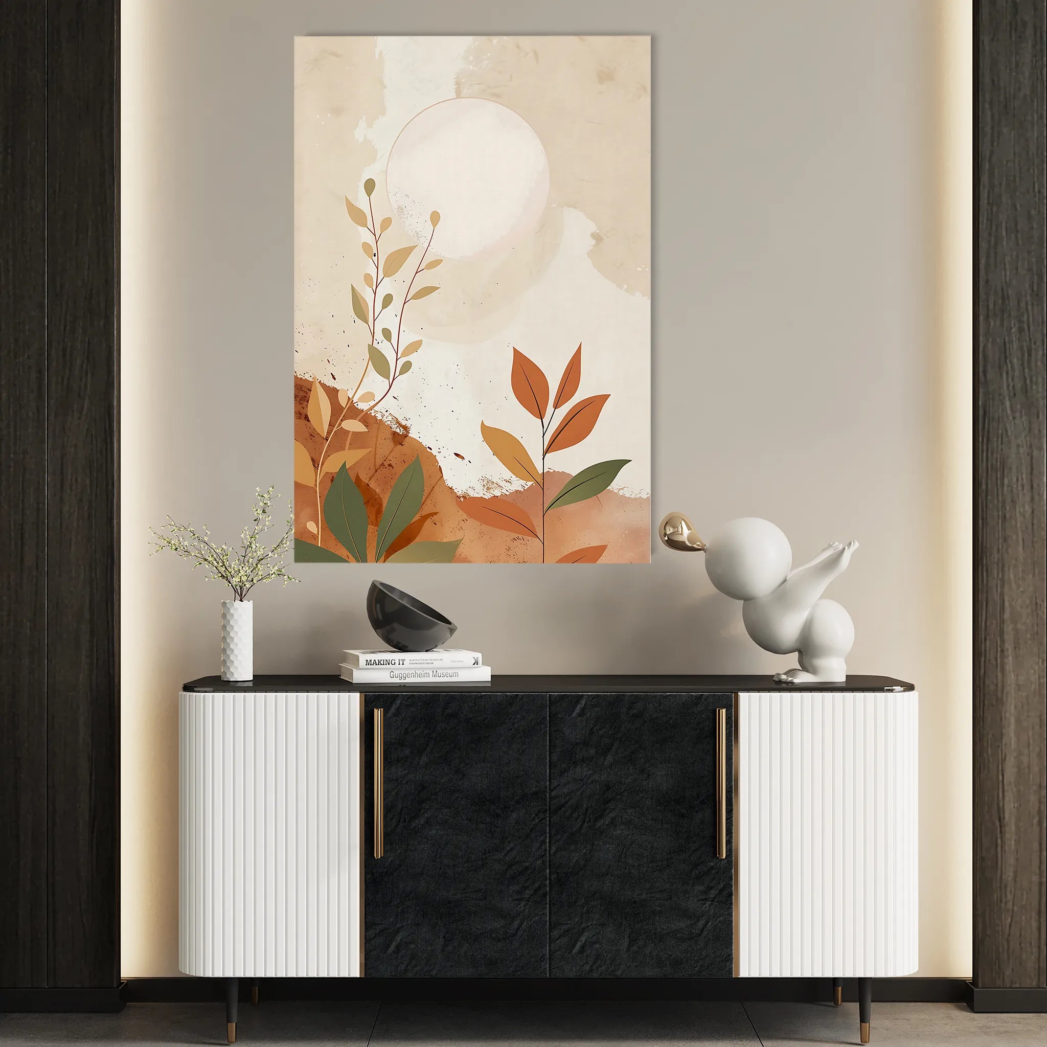 Boho Canvas Wall Art WAD077-BH 90 x 60 cm / Stretched on hidden frame