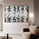 Floral Canvas Wall Art WAD077-F 90 x 60 cm / Stretched on hidden frame