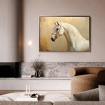 Horses 077 Canvas Art 90 x 60 cm / Stretched on hidden frame