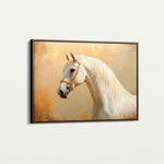 Horses 077 Canvas Art 90 x 60 cm / Stretched on hidden frame