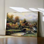 Landscape 077 Canvas Art 90 x 60 cm / Stretched on hidden frame