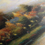 Landscape 077 Canvas Art 90 x 60 cm / Stretched on hidden frame