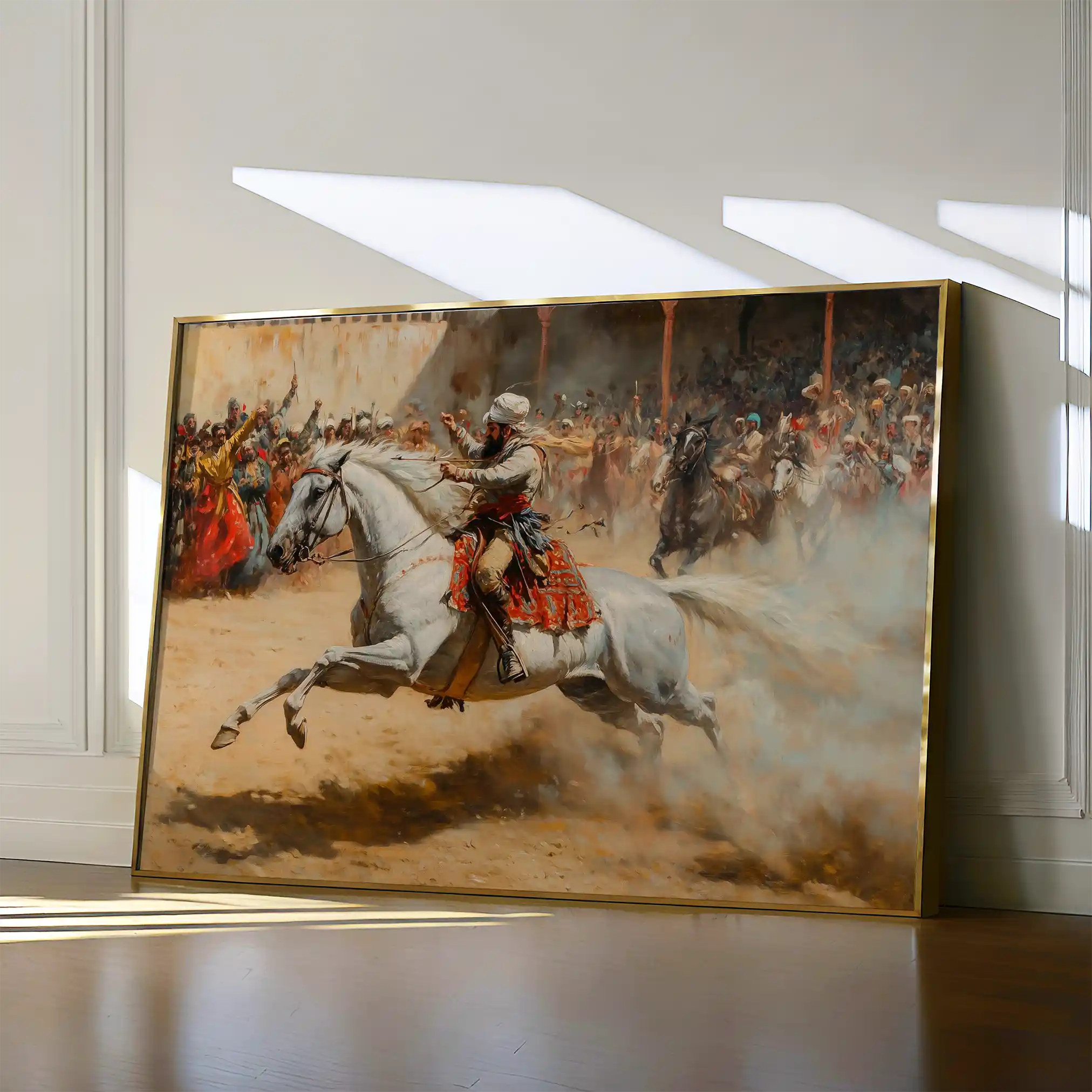 Orientalist 077 Canvas Art 90 x 60 cm / Stretched on hidden frame
