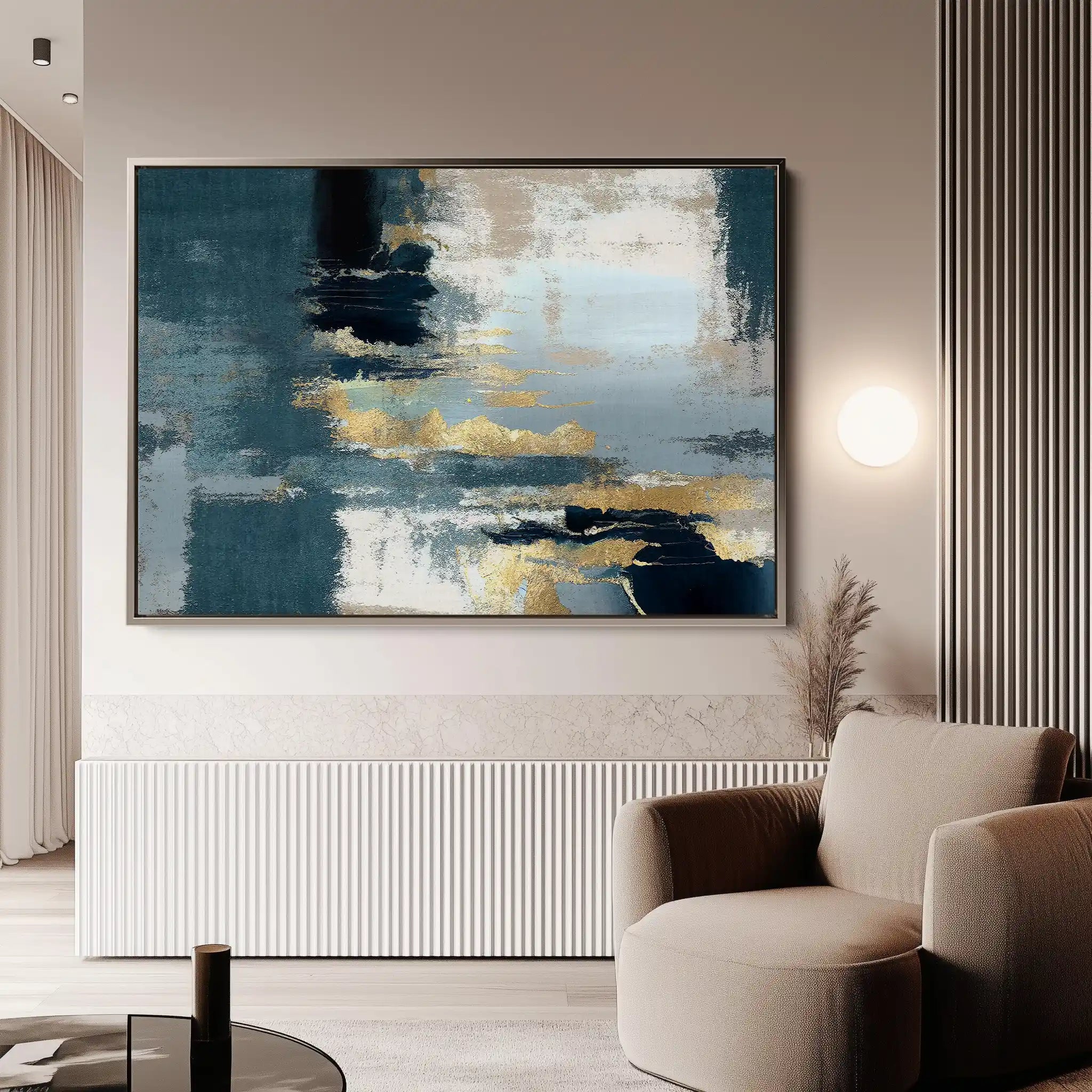 Abstract 078 Canvas Art 60 x 40 cm / Stretched on hidden frame
