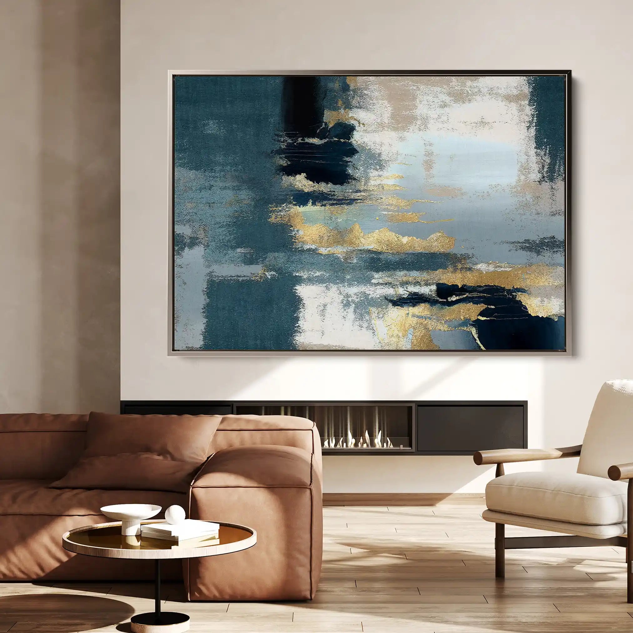 Abstract 078 Canvas Art 60 x 40 cm / Stretched on hidden frame
