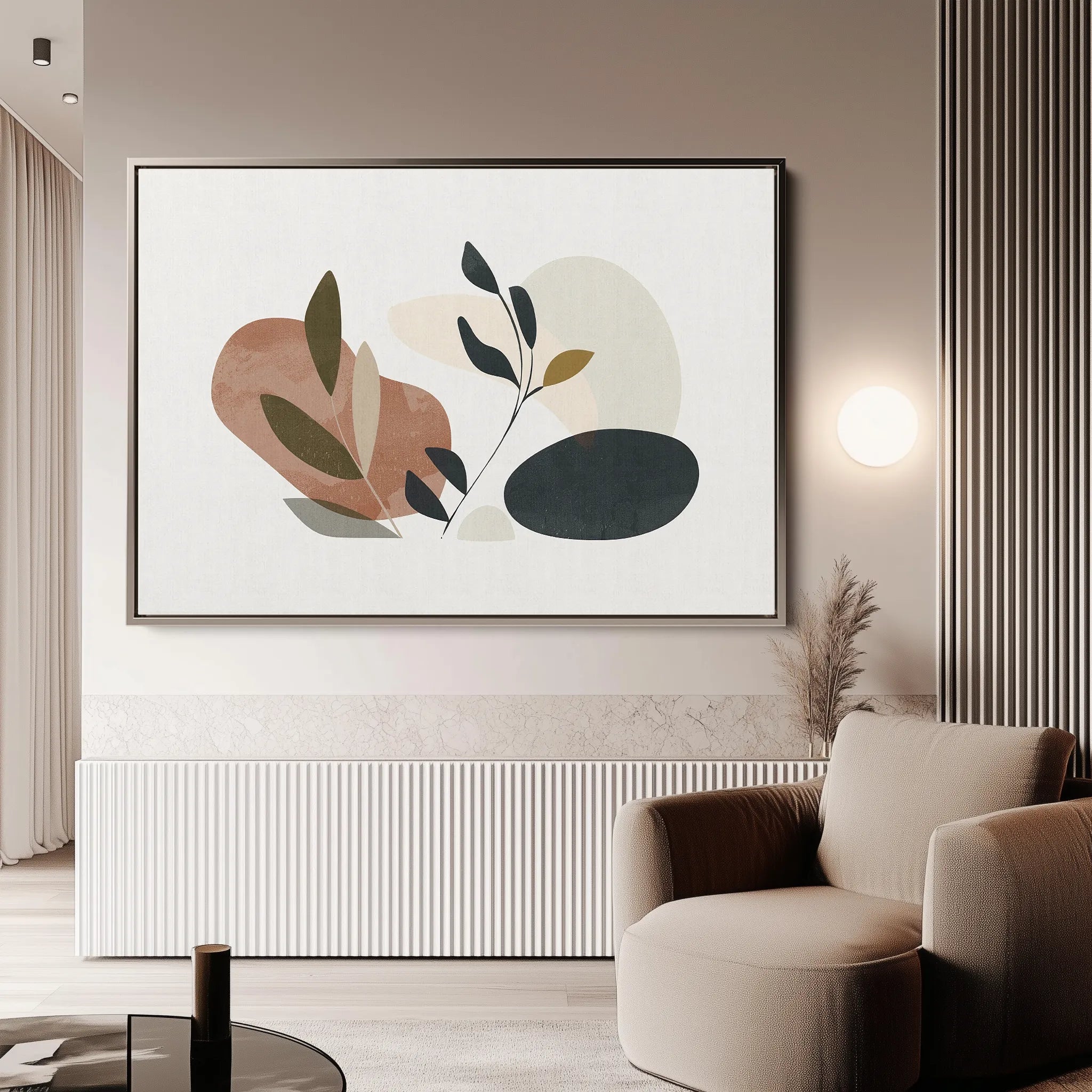 Boho Canvas Wall Art WAD078-BH 90 x 60 cm / Stretched on hidden frame