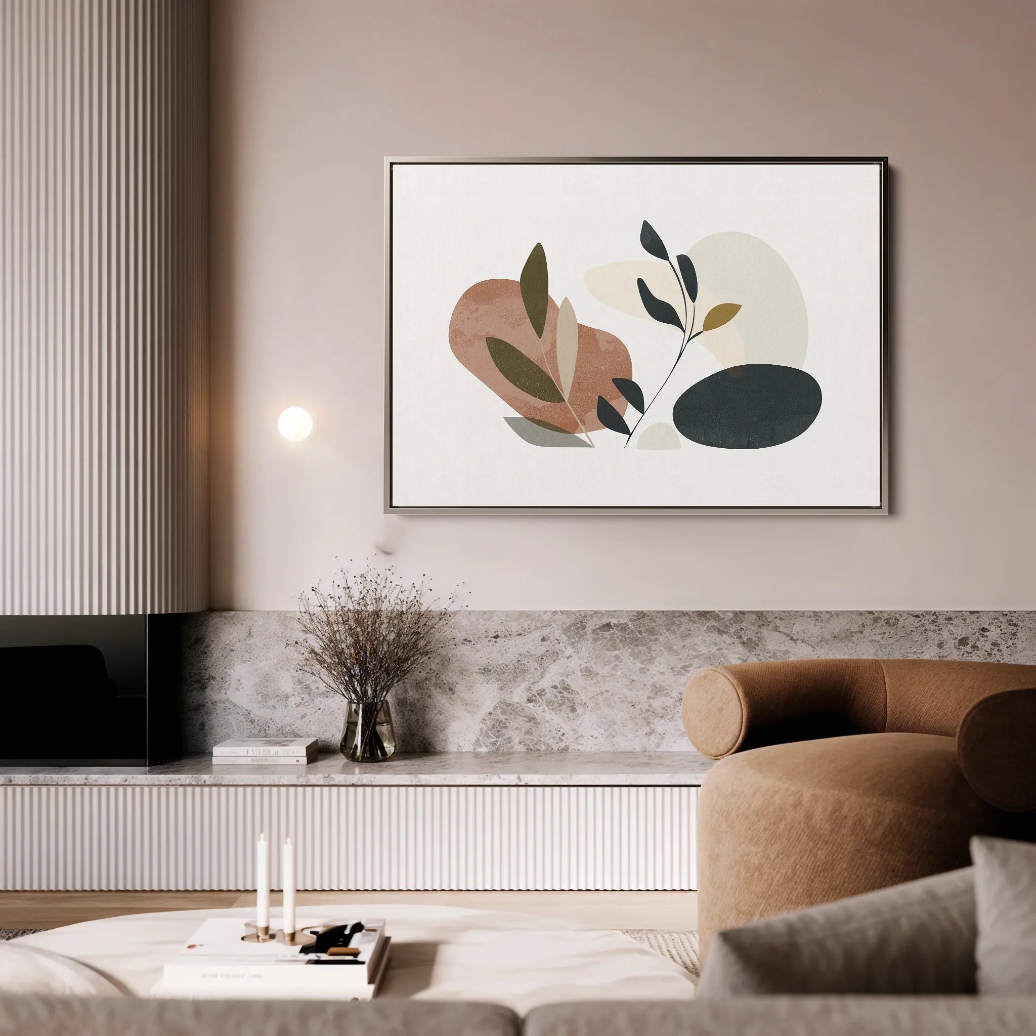 Boho Canvas Wall Art WAD078-BH 90 x 60 cm / Stretched on hidden frame