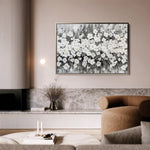 Floral Canvas Wall Art WAD078-F 90 x 60 cm / Stretched on hidden frame