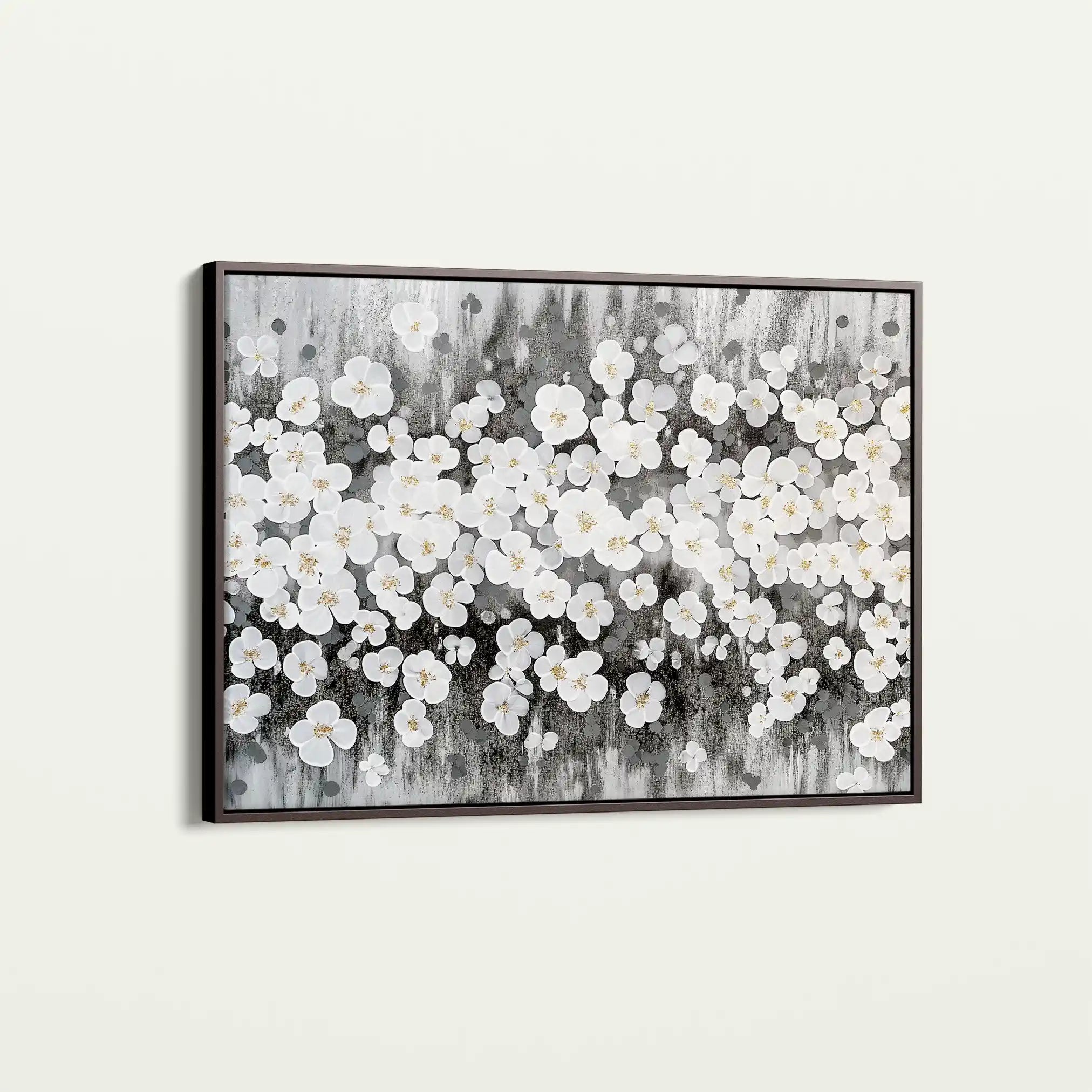Floral Canvas Wall Art WAD078-F 90 x 60 cm / Stretched on hidden frame