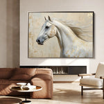 Horses 078 Canvas Art 90 x 60 cm / Stretched on hidden frame