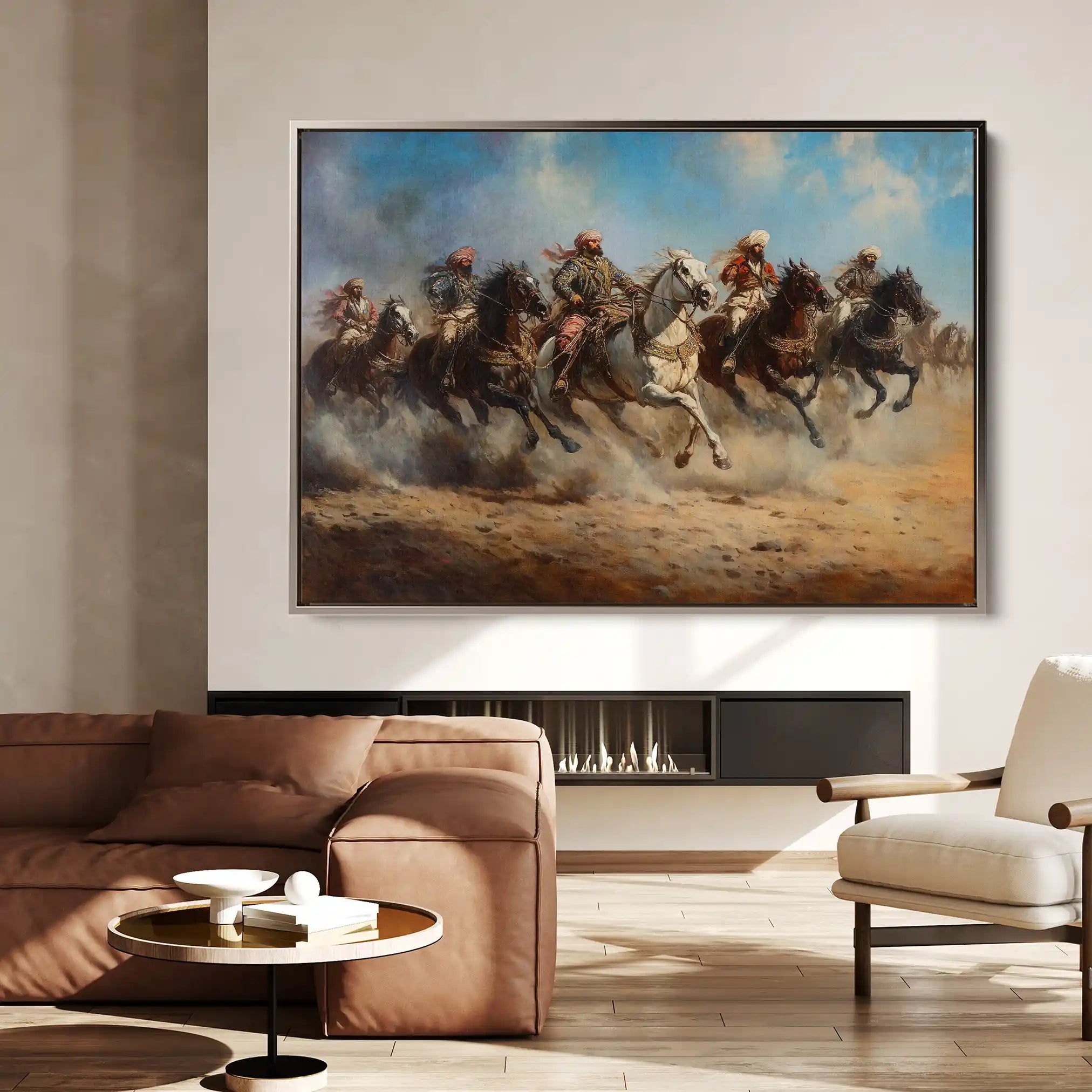 Orientalist 078 Canvas Art 90 x 60 cm / Stretched on hidden frame