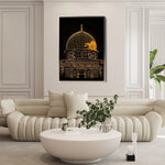 Palestine 078 Canvas Art 90 x 60 cm / Stretched on hidden frame