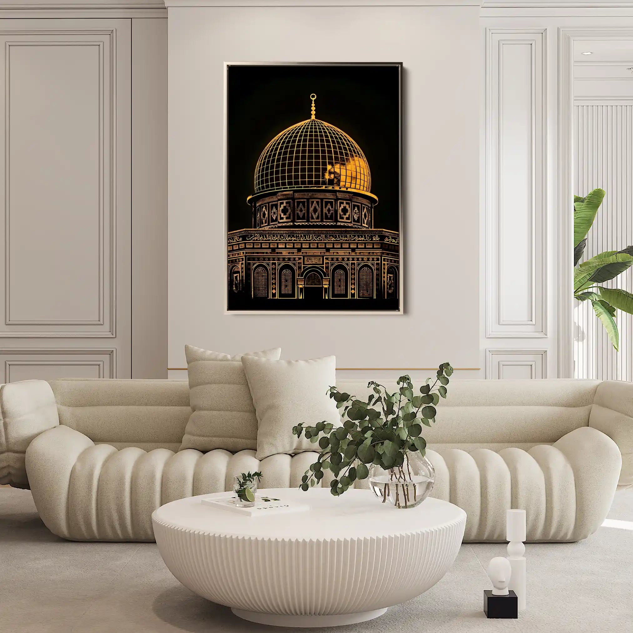 Palestine 078 Canvas Art 90 x 60 cm / Stretched on hidden frame