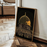 Palestine 078 Canvas Art 90 x 60 cm / Stretched on hidden frame