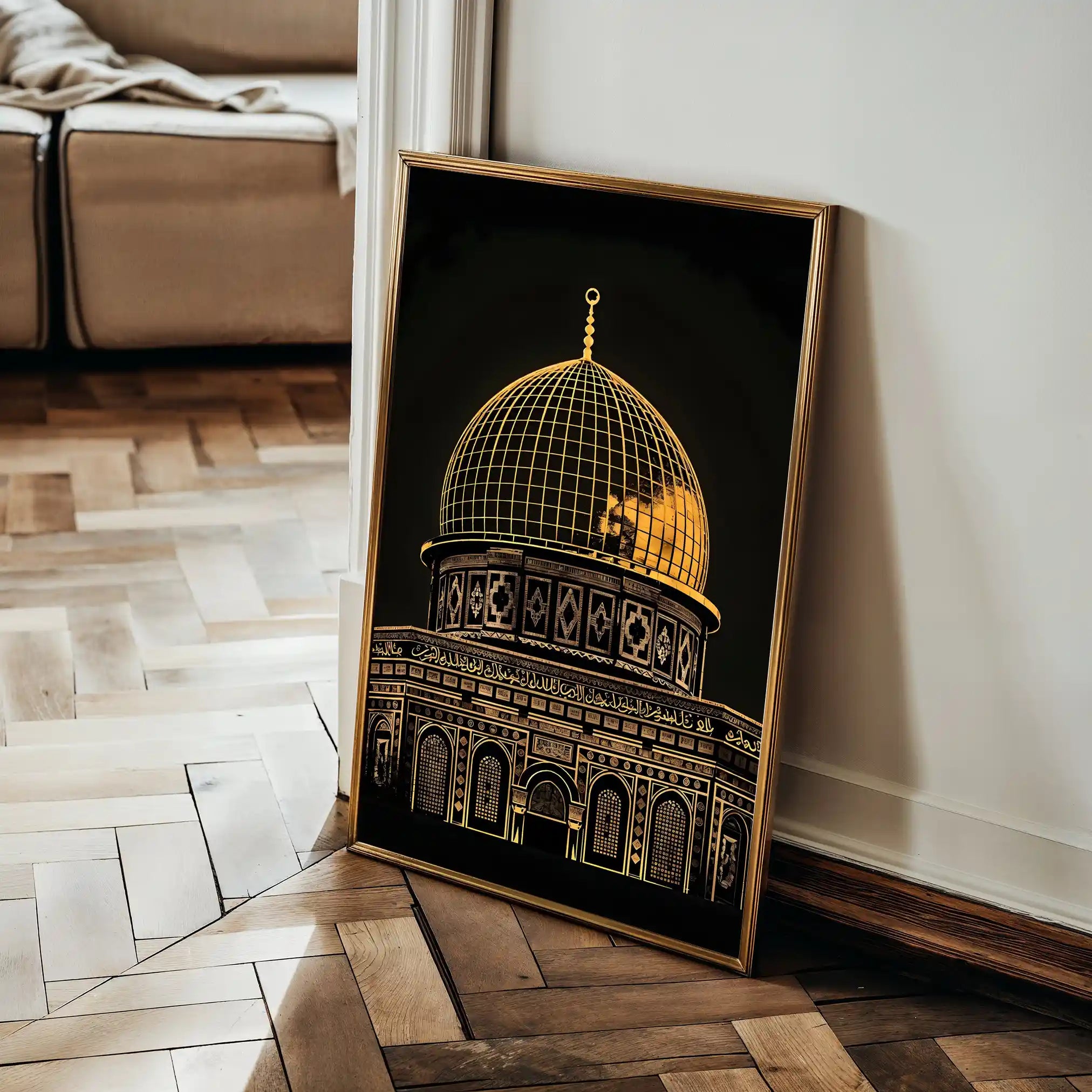 Palestine 078 Canvas Art 90 x 60 cm / Stretched on hidden frame