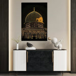 Palestine 078 Canvas Art 90 x 60 cm / Stretched on hidden frame