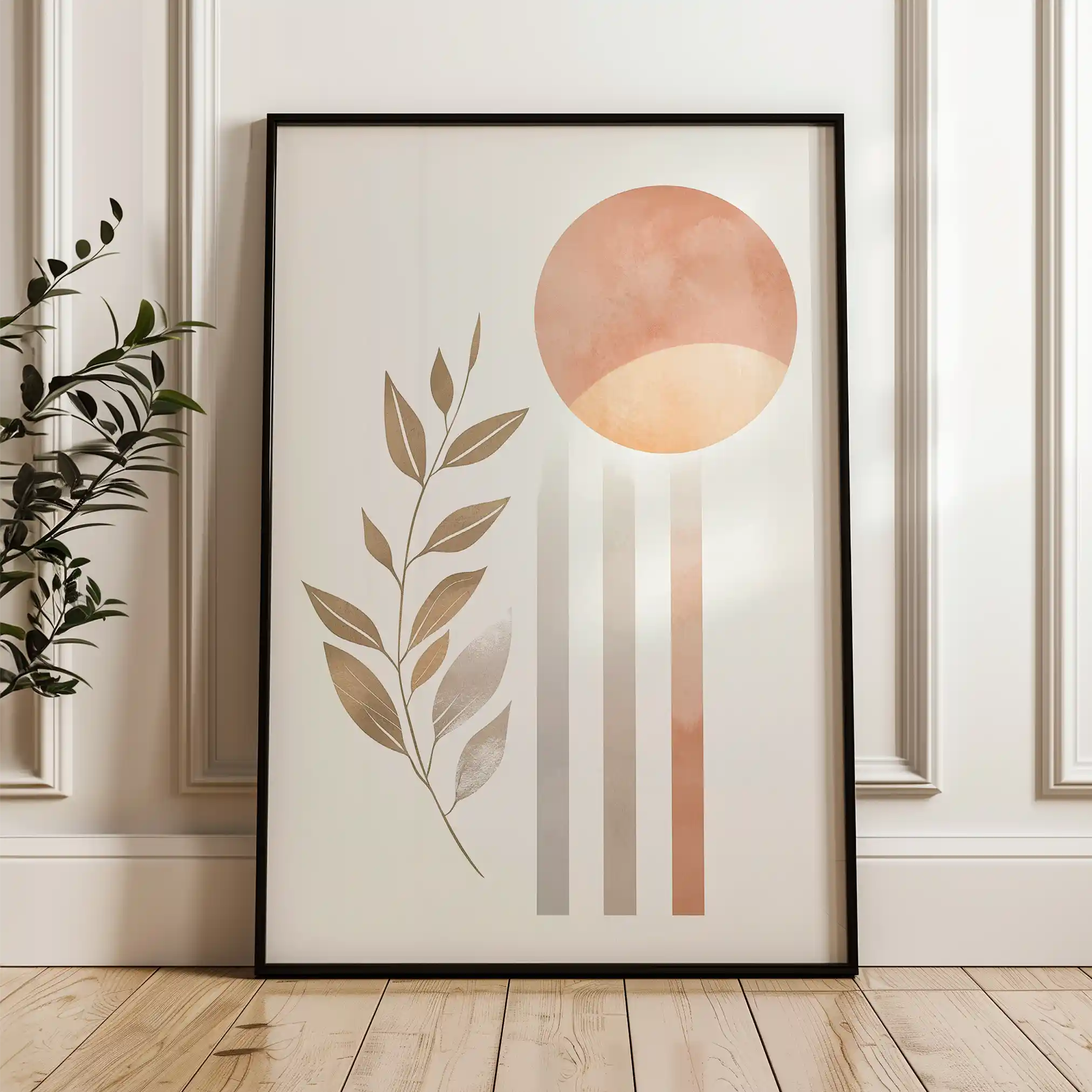 Boho 079 Canvas Art 90 x 60 cm / Stretched on hidden frame